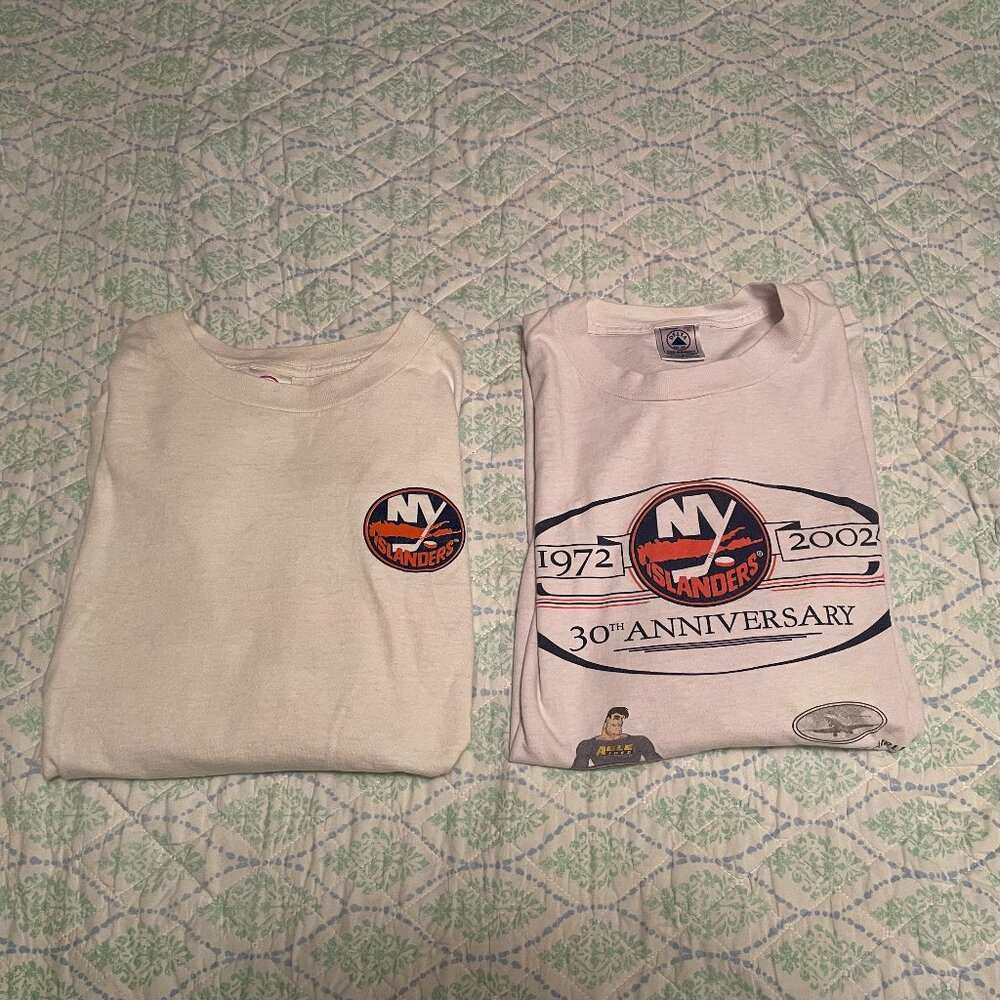 NEW YORK ISLANDERS LONG SLEEVE SHIRTS BUNDLE